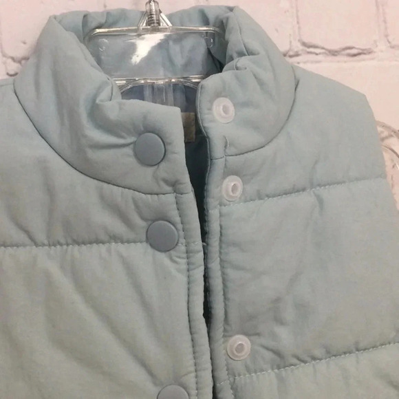 Jessica Simpson Light Blue Puffer Vest size 12M - Picture 3 of 5